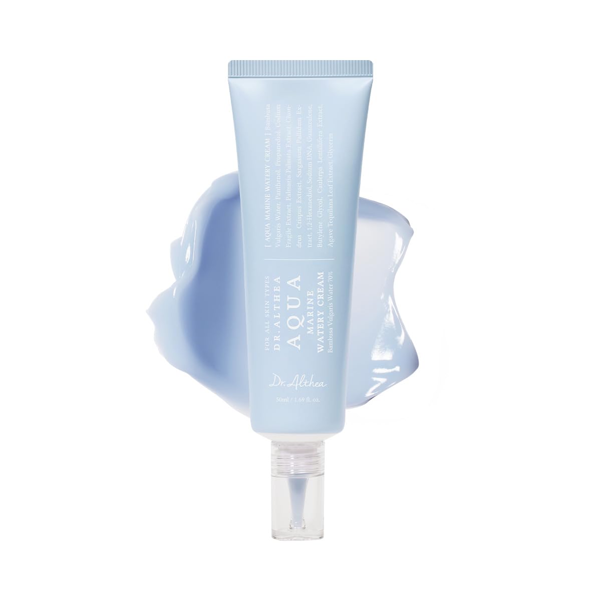 Dr.Althea Aqua Marine Watery Cream, 1.69 Fl Oz, Korean Vegan Skin Care