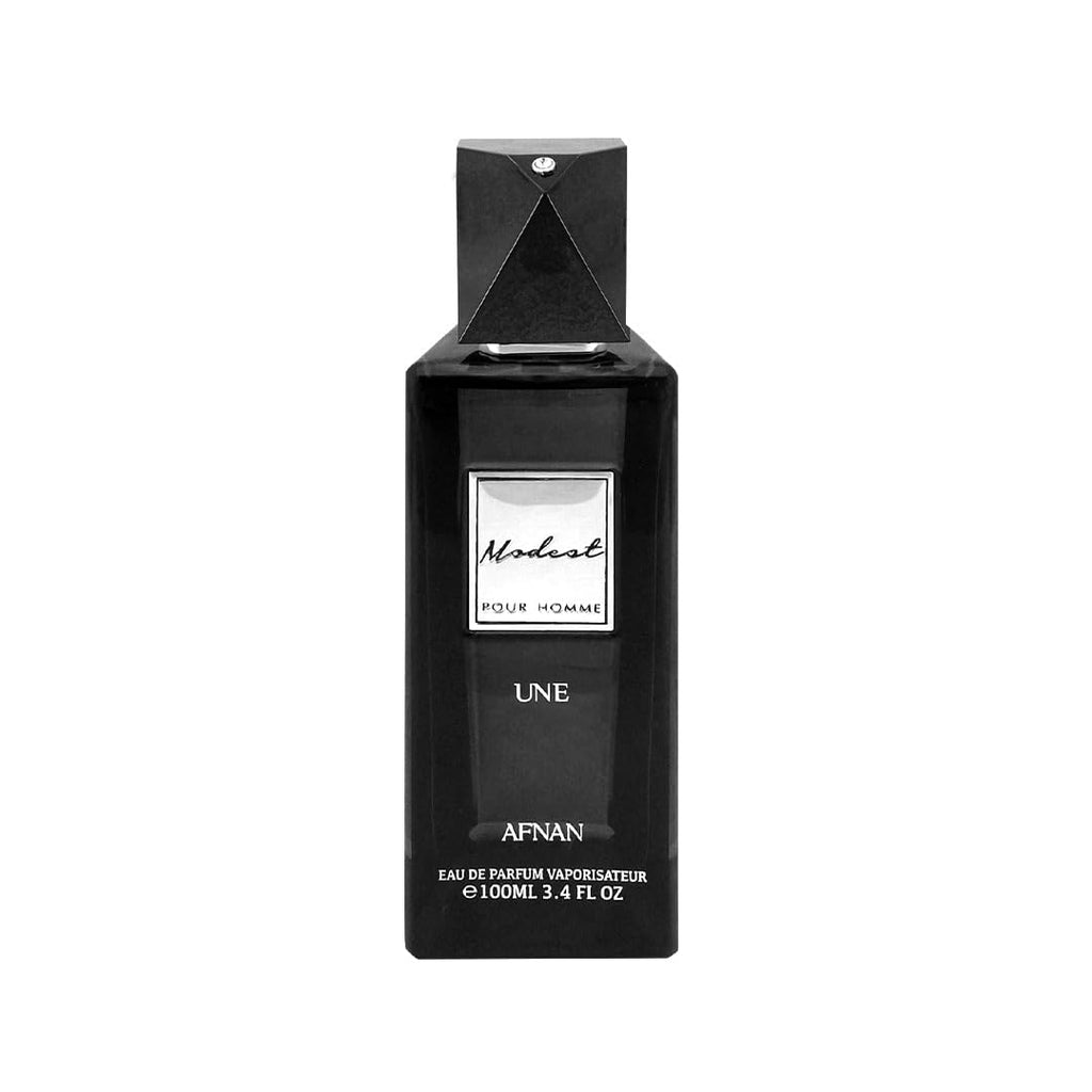 Afnan Modest Pour Homme Eau de Parfum Spray, 3.4 Fl. Oz