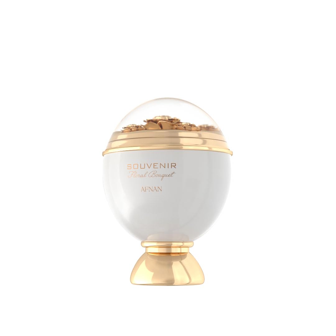 Afnan Souvenir Floral Bouquet for Women Eau de Parfum Spray, 3.4 Ounce