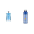 Nautica Voyage Eau de Toilette for Men, 6.7 Fl Ounce (Pack of 1) & Voyage Deodorizing Body Spray for Men - Fresh, Romantic, Fruity Scent