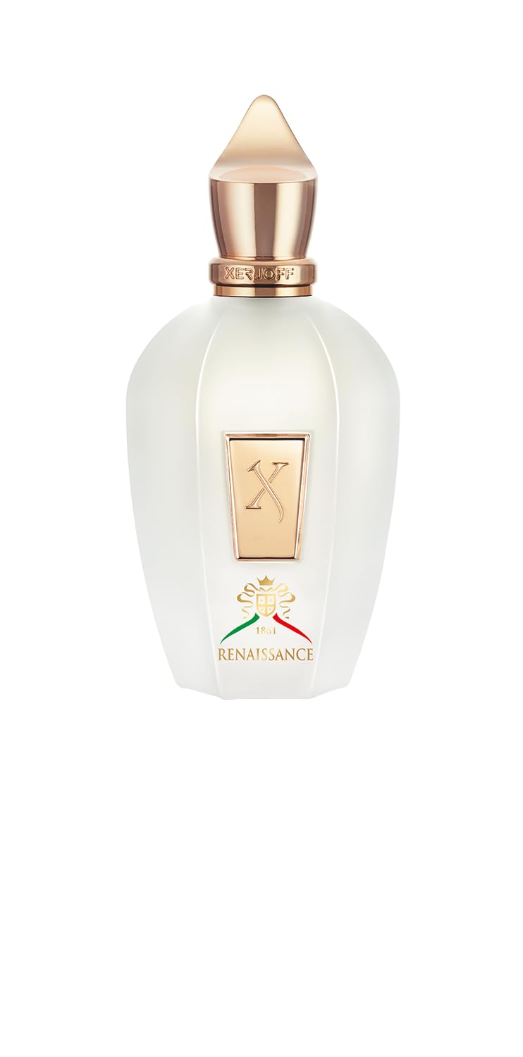 Xerjoff Renaissance Eau de Parfum, 100ml / 3.4 fl oz – Fresh Citrus Aromatic Perfume (Mint, Lemon, Musk)