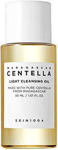 SKIN1004 Madagascar Centella Light Cleansing Oil 1.01 fl.oz, 30ml | Gentle Oil Cleanser for Face, Korean Facial Cleanser, Double Cleansing