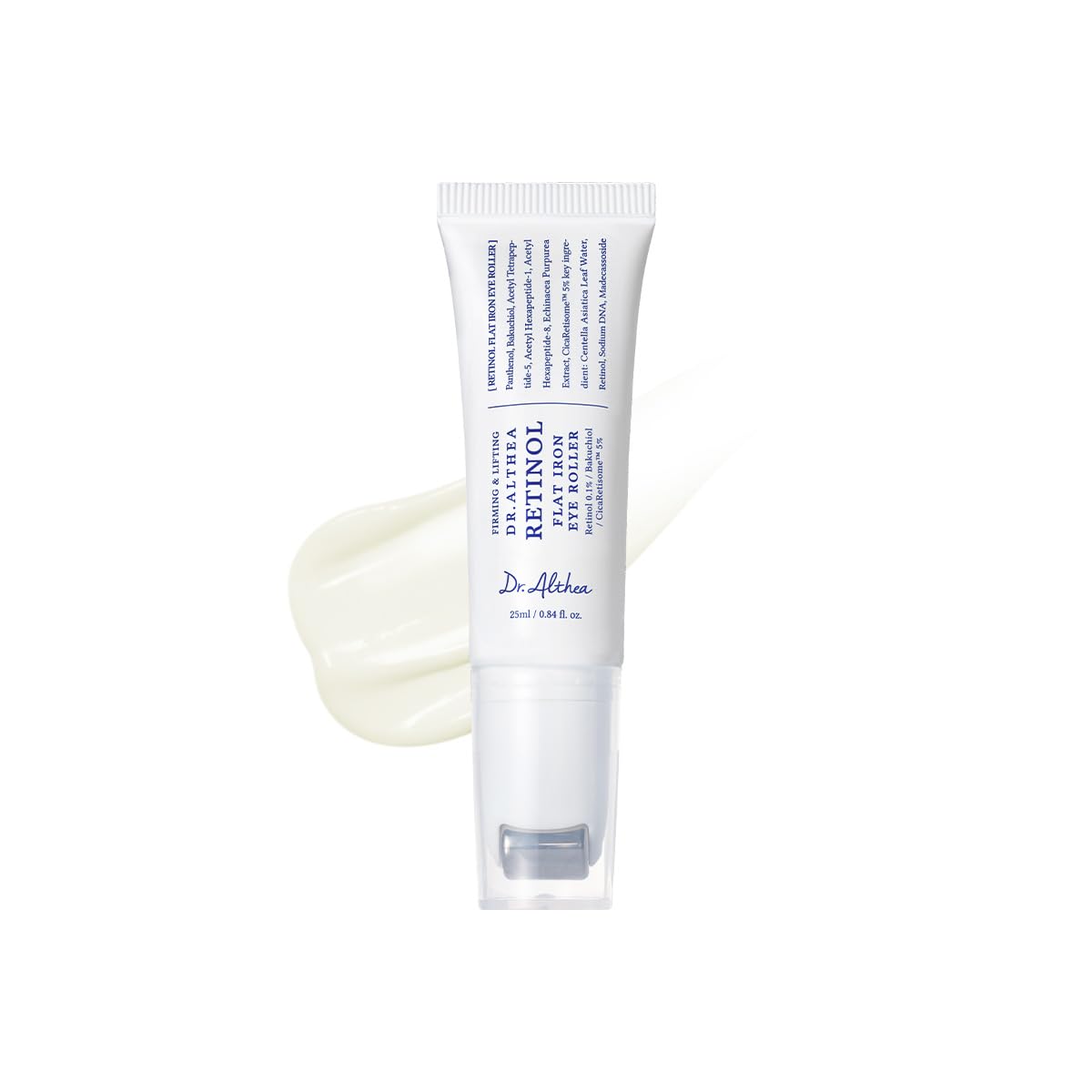 Dr.Althea Retinol Flat Iron Eye Roller, Korean Vegan Skin Care, 0.84 fl oz