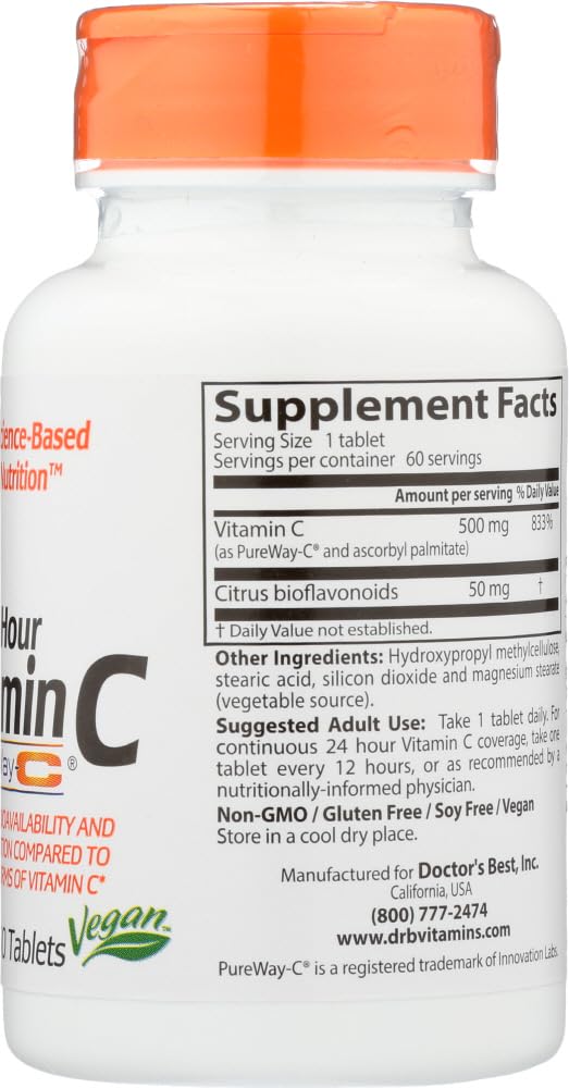 Doctor's BEST Pure Way-C - 60 Tablets