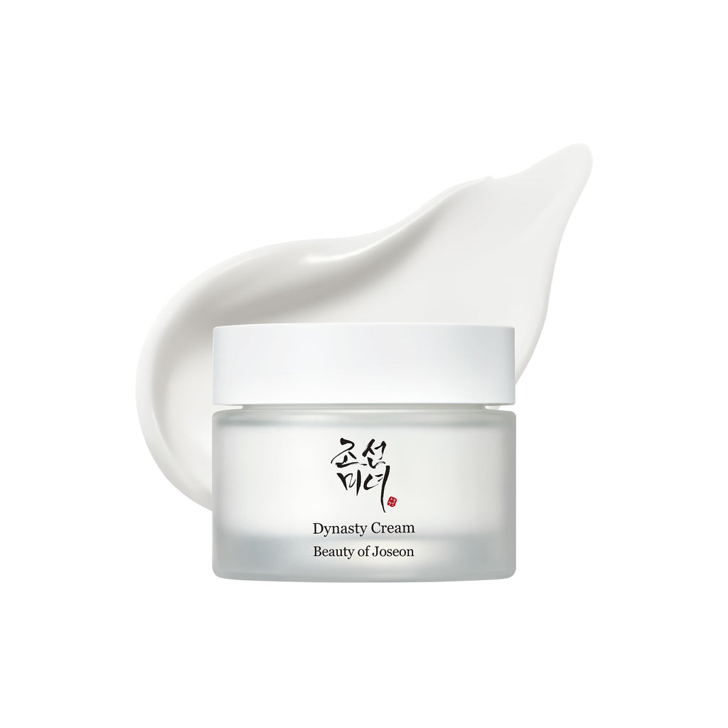 Beauty of Joseon Glow Deep Serum Rice + Alpha-Arbutin (30ml, 1.01 fl.oz.) with Dynasty Cream Hydrating Face Moisturizer (50ml, 1.69 fl.oz.), Korean Skincare