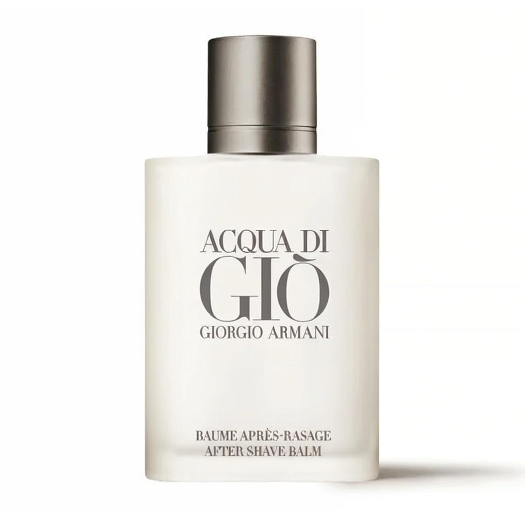 Armani beauty - Acqua di Gio - After Shave Balm - Cologne for Men - Long Lasting Fragrance with Bergamot notes, Jasmine, White Musks, Patchouli & Cedarwood – 3.4 Fl Oz