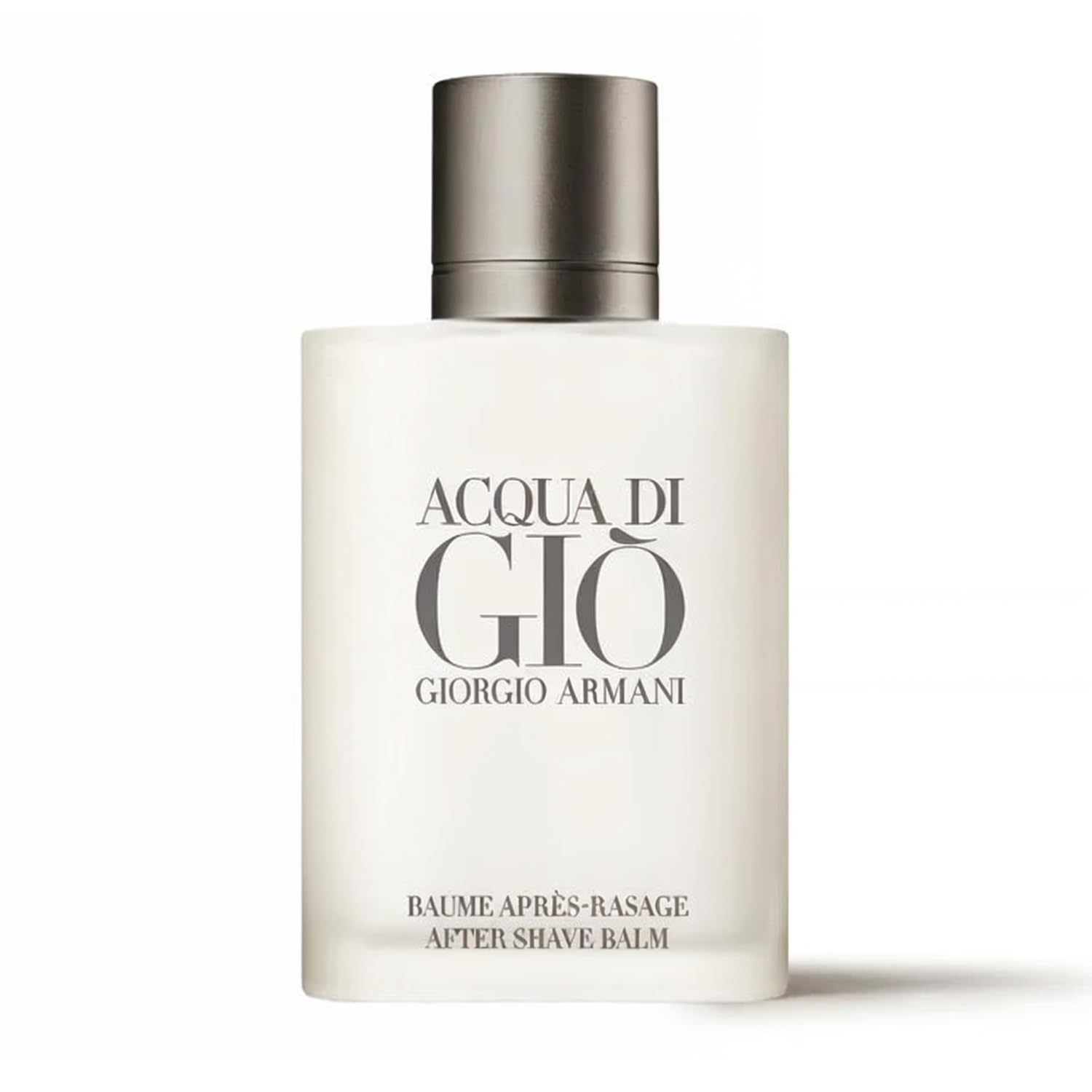 Armani beauty - Acqua di Gio - After Shave Balm - Cologne for Men - Long Lasting Fragrance with Bergamot notes, Jasmine, White Musks, Patchouli & Cedarwood – 3.4 Fl Oz