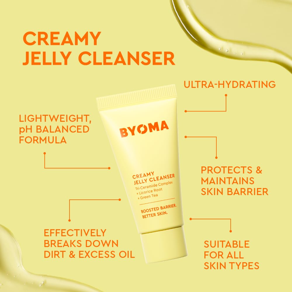 BYOMA So Hydrated Set – Jelly Cleanser, Hydrating Serum, Gel Cream