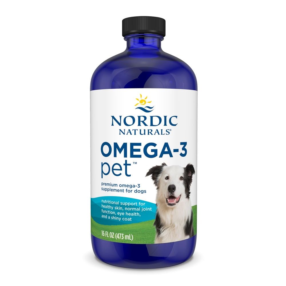 Nordic Naturals Omega-3 Pet, 1380mg Fish Oil for Dogs w/EPA DHA - 16oz