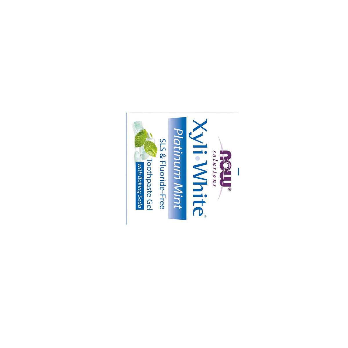 NOW Solutions, Xyliwhite™ Toothpaste Gel, Platinum Mint, 6.4 oz