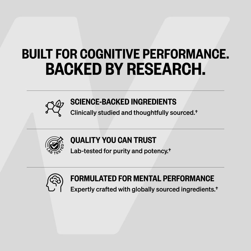 ONNIT Alpha Brain Nootropic Brain Supplement for Focus, Memory, Mental Clarity, Cognitive Support with L-Theanine and Vitamin B6, 60 Count Capsules