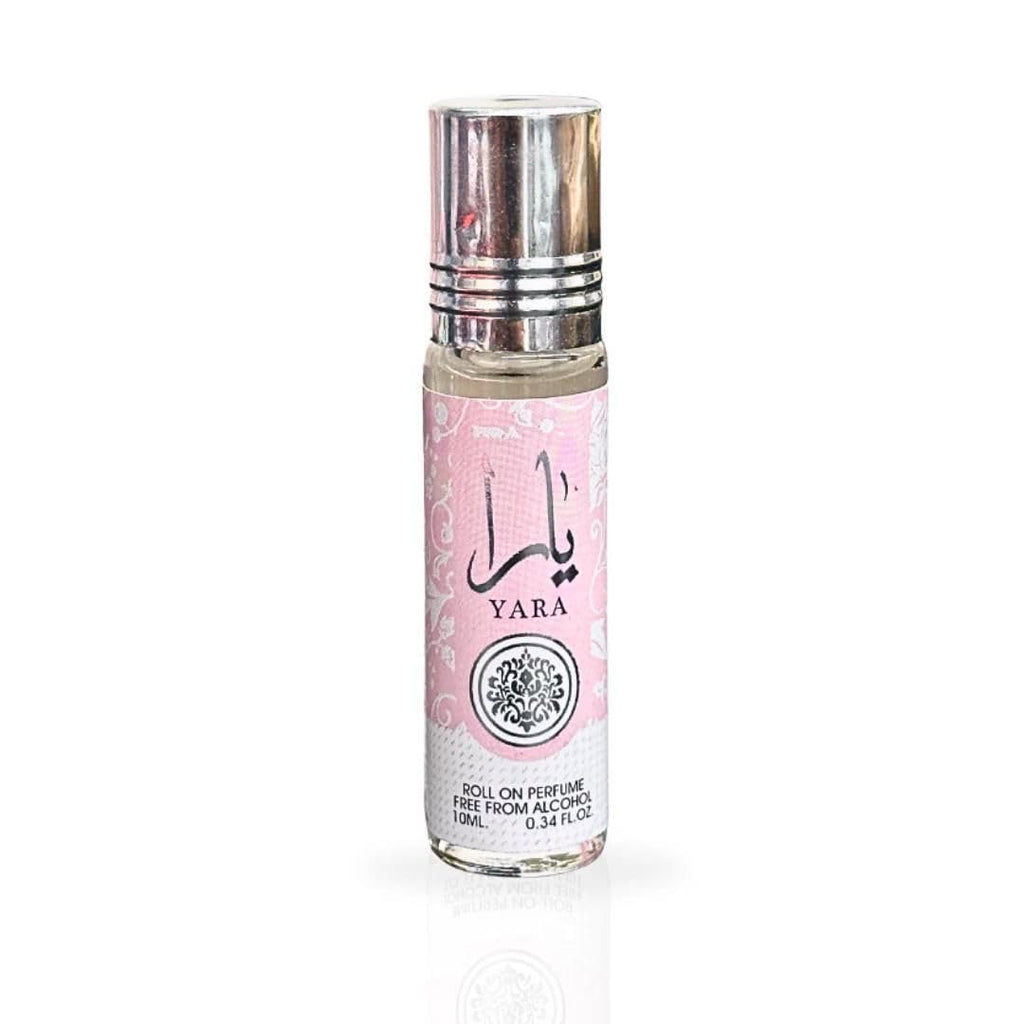 Ard Al Zaafaran YARA Roll-On Perfume Oil CPO - 10ML (0.34 OZ) | Gourmand Accord, Vanilla, Musk, Heliotrope, Orchid, Tangerine.