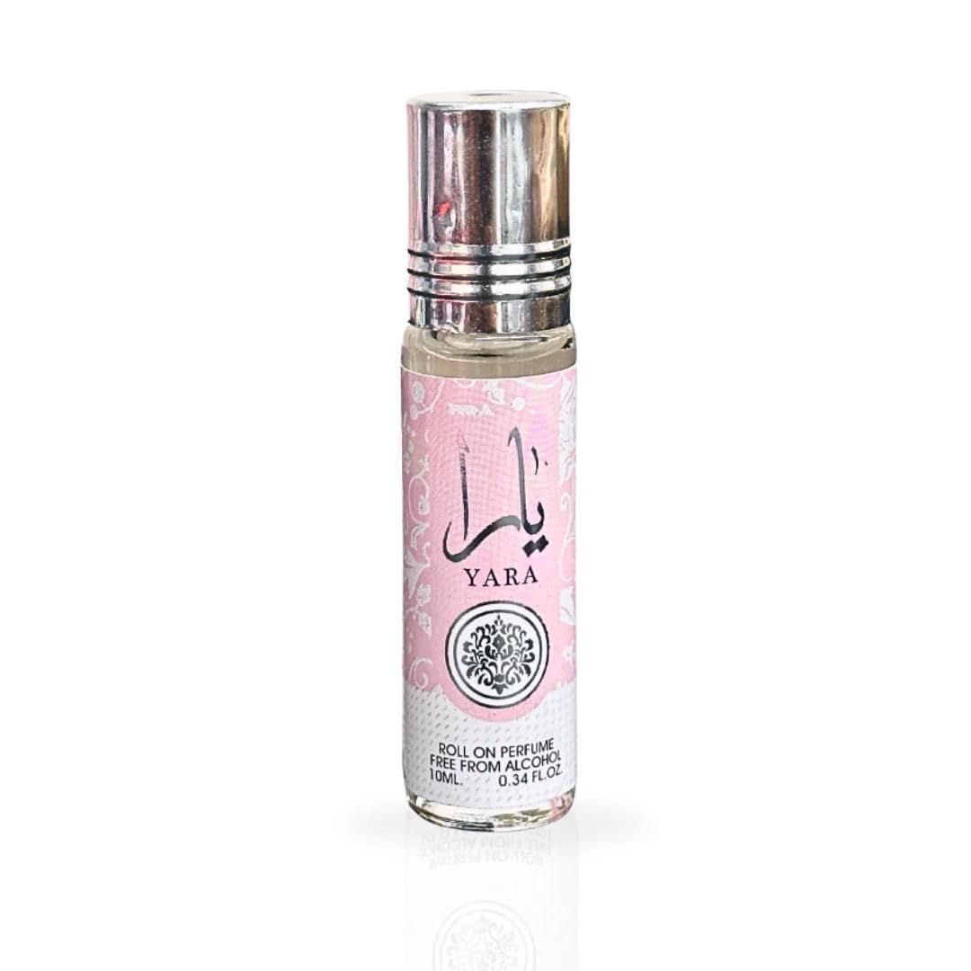 Ard Al Zaafaran YARA Roll-On Perfume Oil CPO - 10ML (0.34 OZ) | Gourmand Accord, Vanilla, Musk, Heliotrope, Orchid, Tangerine.