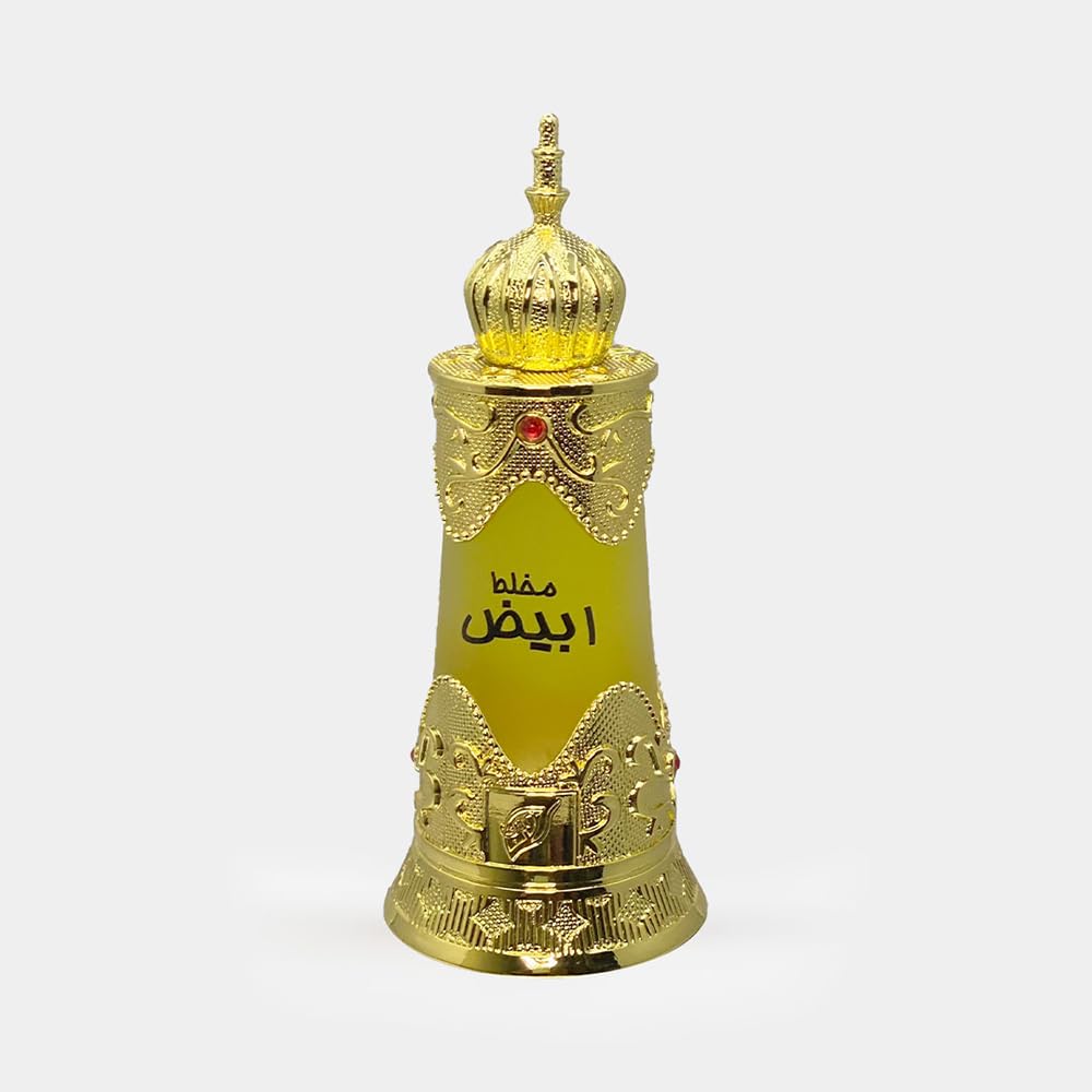 Afnan Mukhallat Abiyad Concentrated Perfume Oil 0.67 Ounce (Unisex)