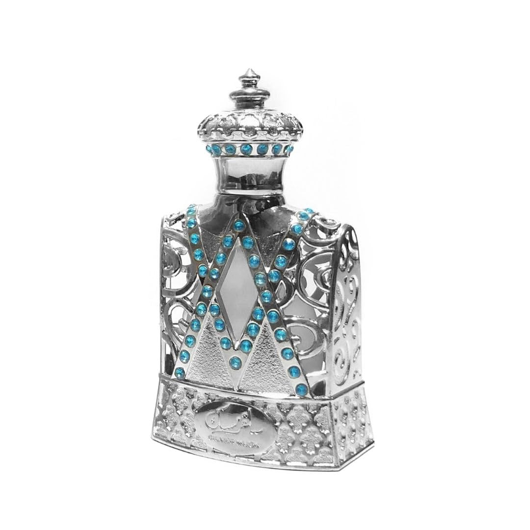 Afnan Silver Musk Concentrated Perfume Oil, Attar Oil CPO 15 ML