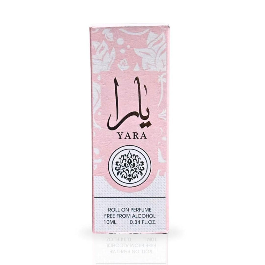 Ard Al Zaafaran YARA Roll-On Perfume Oil CPO - 10ML (0.34 OZ) | Gourmand Accord, Vanilla, Musk, Heliotrope, Orchid, Tangerine.