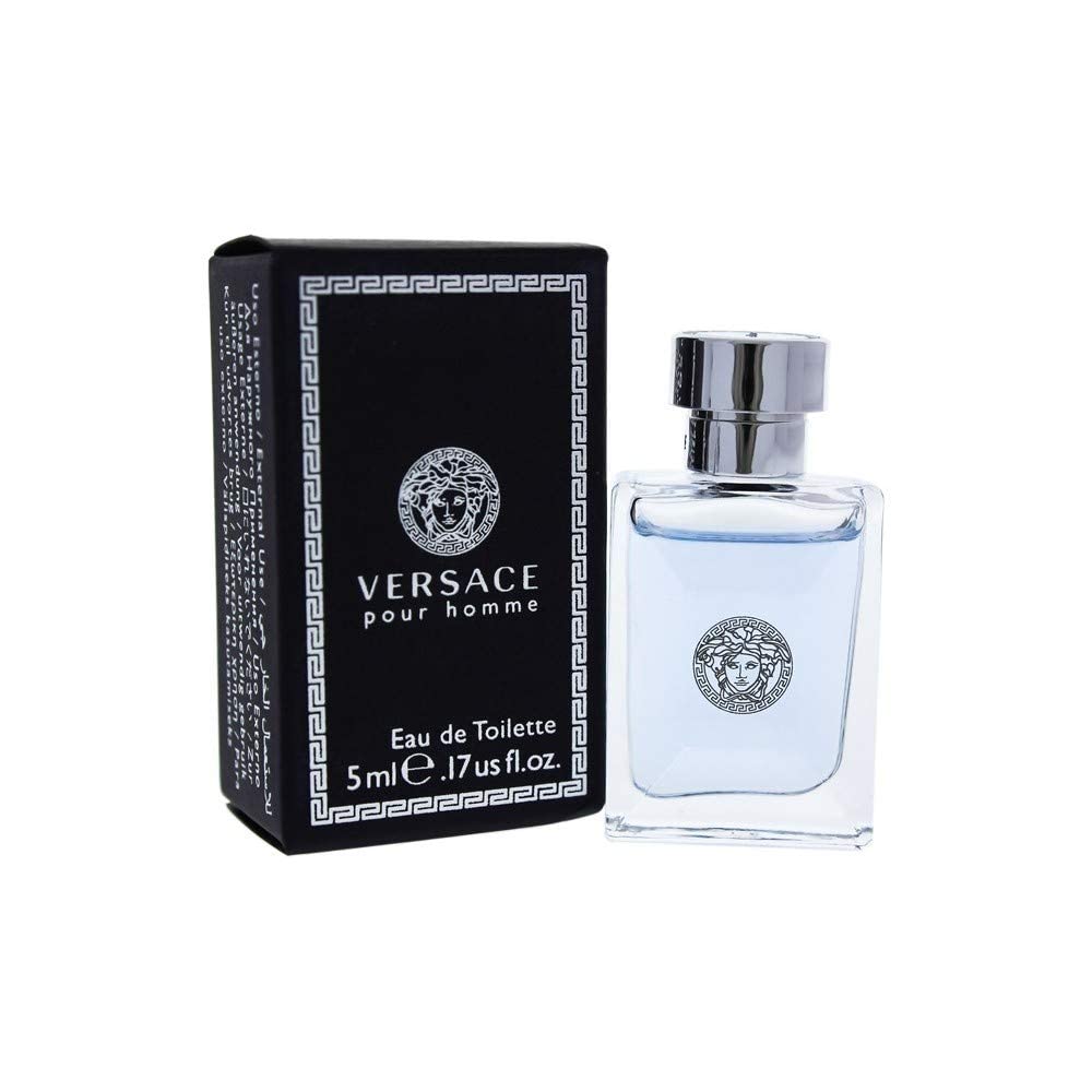 Versace Pour Homme, 0.17 Ounce (Pack of 2)