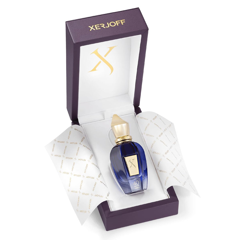 XERJOFF 40 Knots Eau de Parfum, 50ml / 1.7 fl oz – Aquatic Woody Unisex Fragrance | Marine Notes, Salt, Cedarwood
