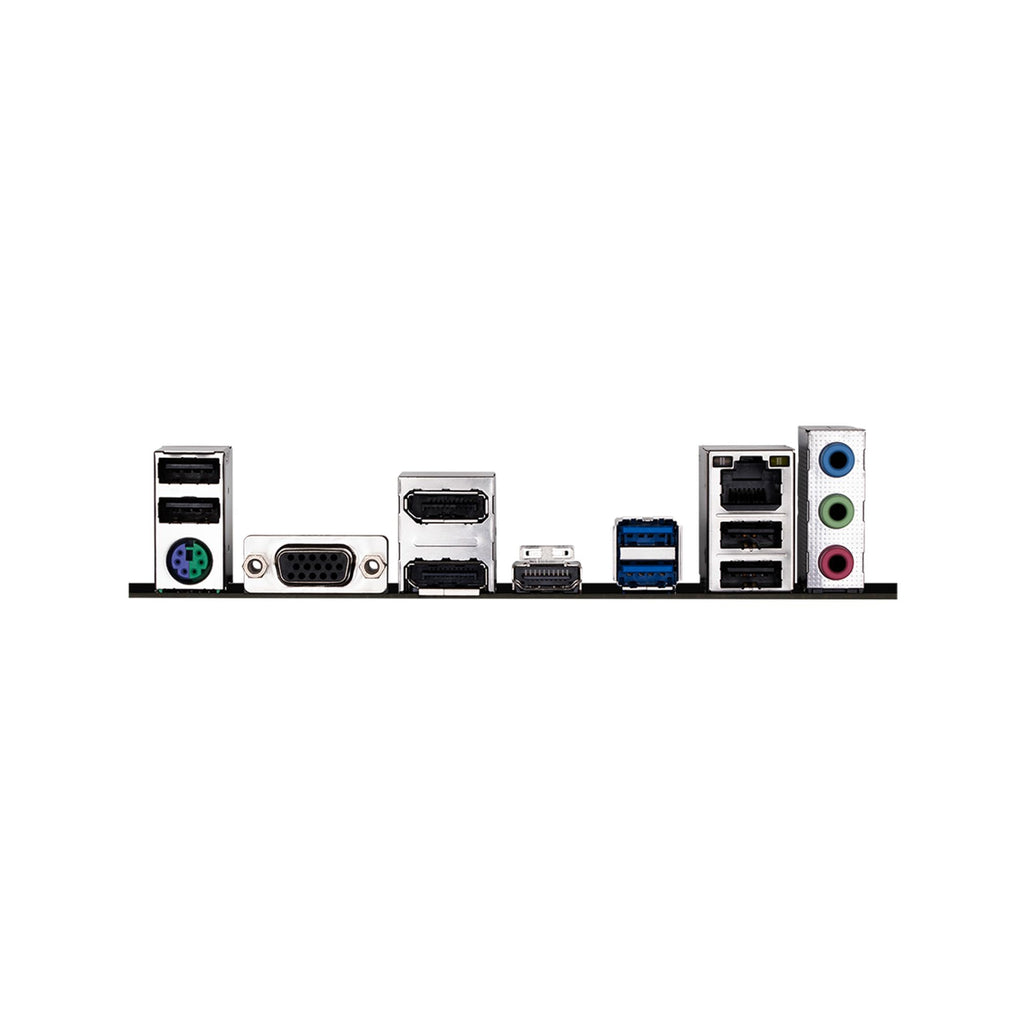 GIGABYTE H610M S2H V2 Motherboard, Supports 14th/13th/12th Gen Intel Core Processors (LGA 1700), mATX, DDR5, 1x M.2, PCIe 4.0, USB-C, HDMI, 2X DisplayPort, D-Sub, 1GbE LAN