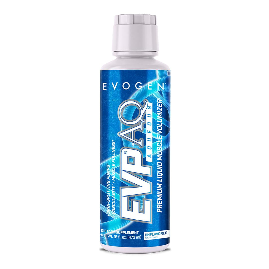 Evogen EVP AQ Liquid Glycerol | Muscle Volumizer | Unflavored | 16 Fl Oz