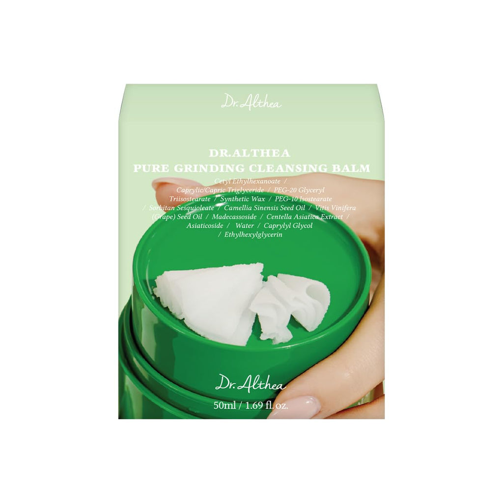 Dr.Althea Pure Grinding Cleansing Balm, Korean Vegan Skin Care, 1.69 Fl Oz