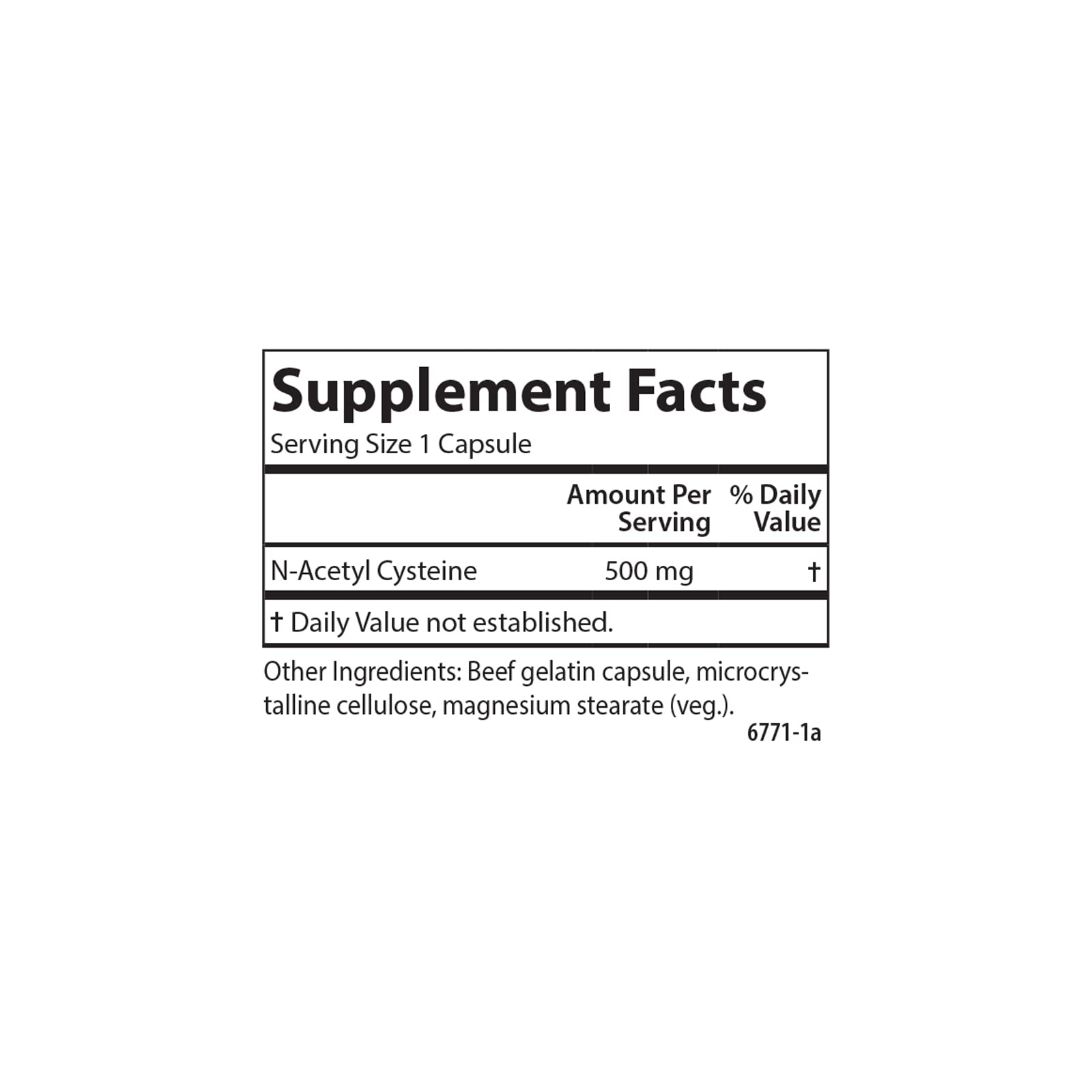 Carlson NAC, N-Acetyl Cysteine, 500 mg, 120 Vegetarian Capsules