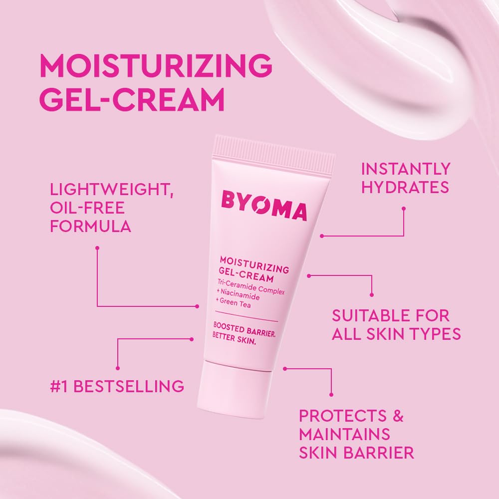 BYOMA So Hydrated Set – Jelly Cleanser, Hydrating Serum, Gel Cream