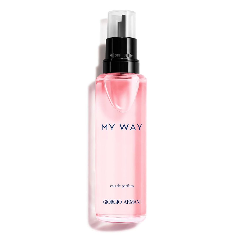 Armani Beauty- My Way - Eau de Parfum Refill - Women's Perfume - Floral Woody Fragrance - Bergamot, Orange Blossom, Tuberose, Jasmine, Cedarwood, Vanilla and White Musk Notes - 3.3 Fl Oz