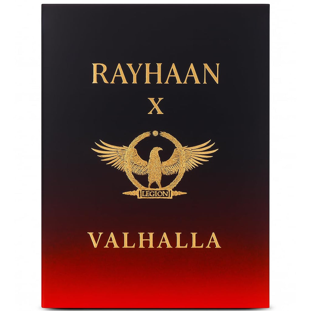 Rayhaan Valhalla – Fruity, Gourmand, Woody, Ambery – Eau de Parfum Spray Long-Lasting Fragrance for Unisex, 3.4 Ounce / 100 ml
