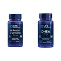 Life Extension N-Acetyl-L-Cysteine (NAC), Immune, Respiratory & DHEA 25 mg – Supplement for Hormone Balance, Immune Support, Sexual Health, Bone & Cardiovascular Health