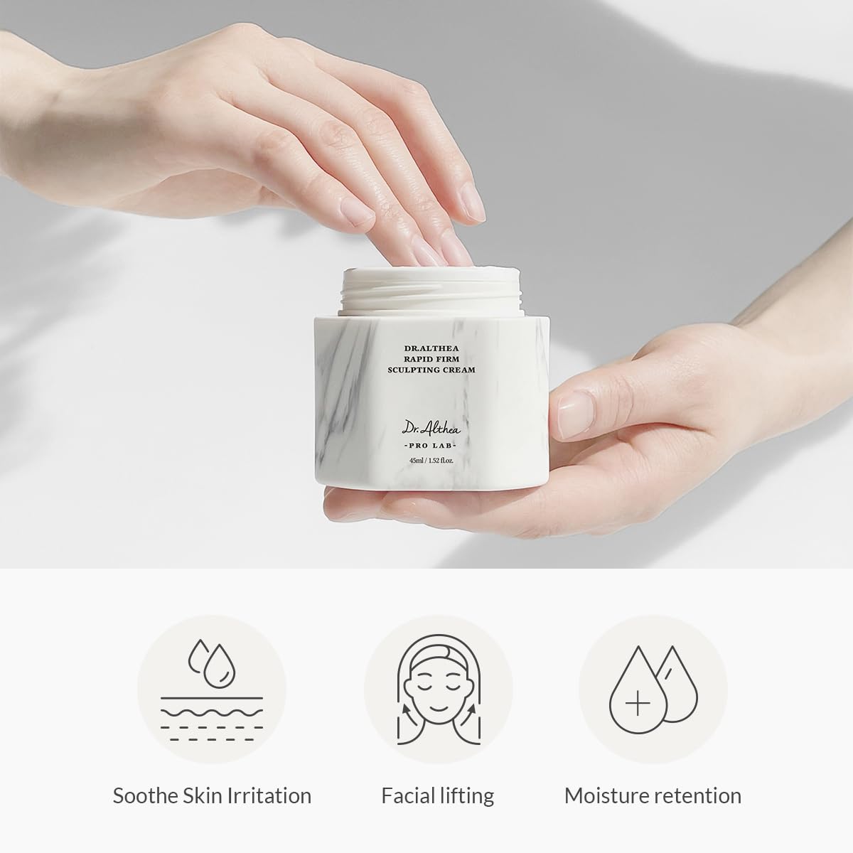 Dr.Althea Rapid Firm Sculpting Cream, 1.7 Fl Oz, Korean Vegan Skin Care