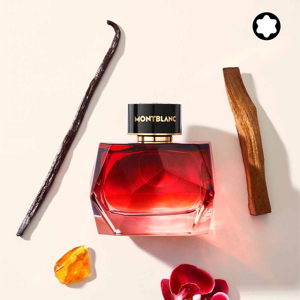 MONTBLANC - Signature Exlir Eau de Parfum - Women's Fragrance - Floral Ambery Vanilla - With notes of Red Orchid, Vanilla Absolue & Ambery Woods - 3.0 Fl Oz