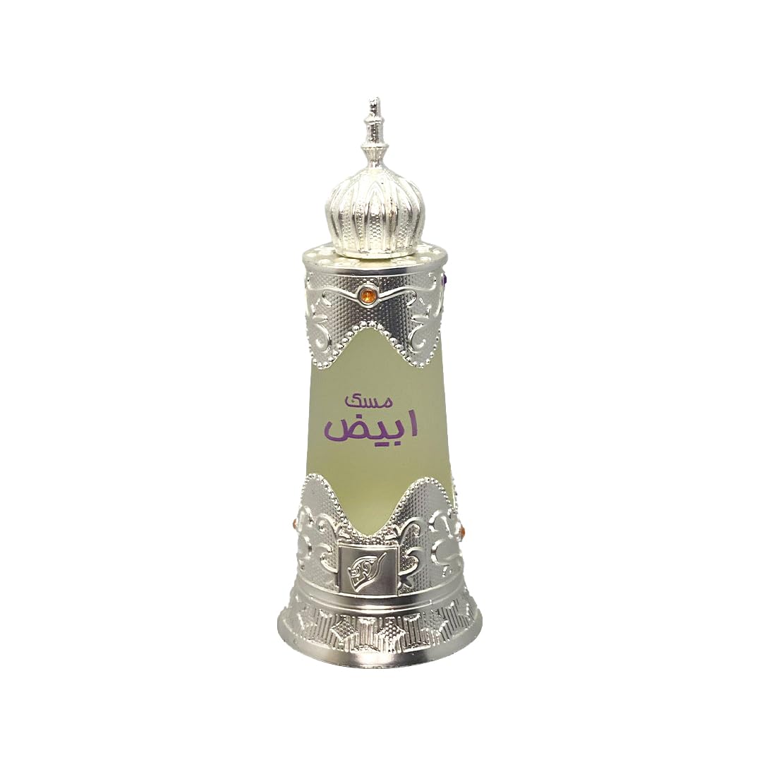 Afnan MUSK ABIYAD Concentrated Perfume Oil, Attar Oil CPO 20 ML