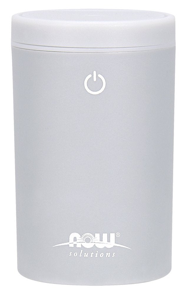 NOW Foods Essential Oils, Portable USB Ultrasonic Aromatherapy Oil Diffuser, Extremely Quiet and Heat Free, Travel Friendly Diffuser