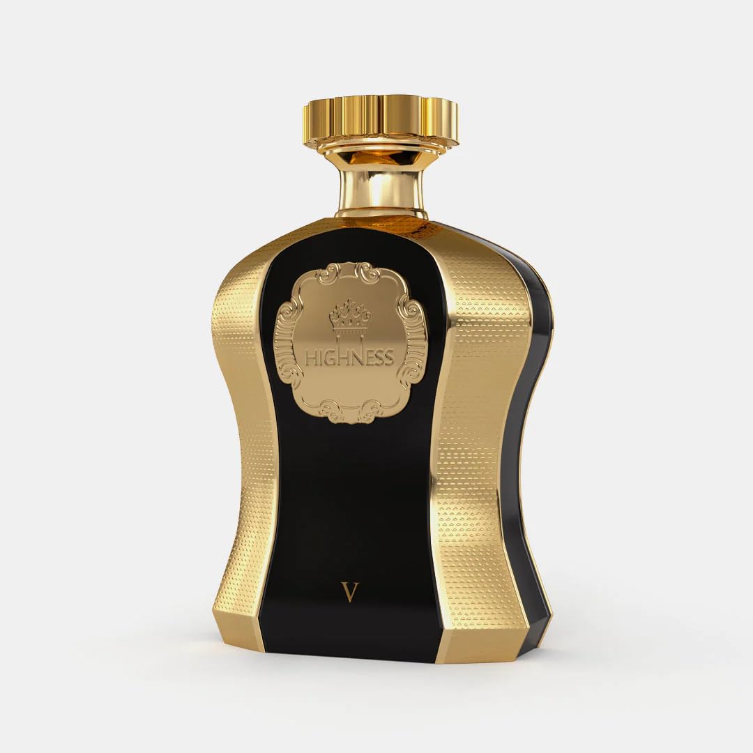 Afnan Highness Black Eau de Parfum Spray for Women, 3.4 Ounce