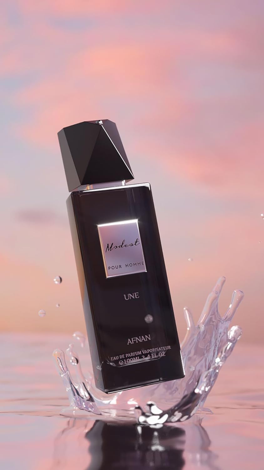Afnan Modest Pour Homme Eau de Parfum Spray, 3.4 Fl. Oz