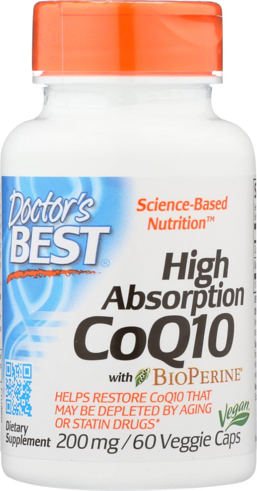 High Absorption CoQ10 200 mg 60 Veggie Caps
