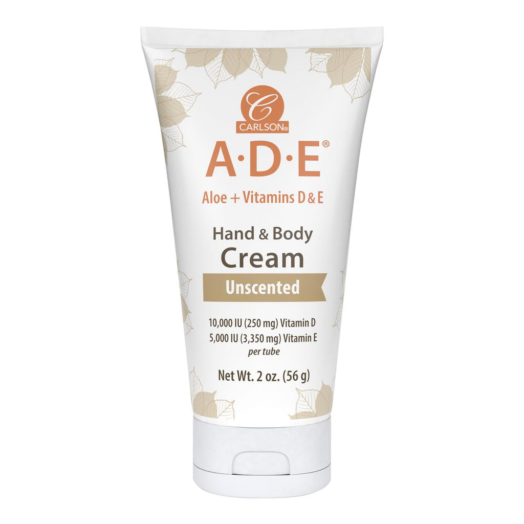 Carlson ADE Hand and Body Cream, 20000 IU (250 mg), Vitamin D, 4 oz