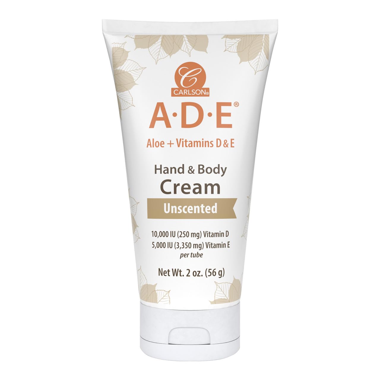 Carlson ADE Hand and Body Cream, 20000 IU (250 mg), Vitamin D, 4 oz
