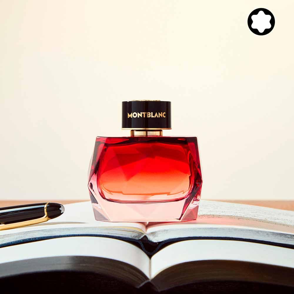 MONTBLANC - Signature Exlir Eau de Parfum - Women's Fragrance - Floral Ambery Vanilla - With notes of Red Orchid, Vanilla Absolue & Ambery Woods - 3.0 Fl Oz