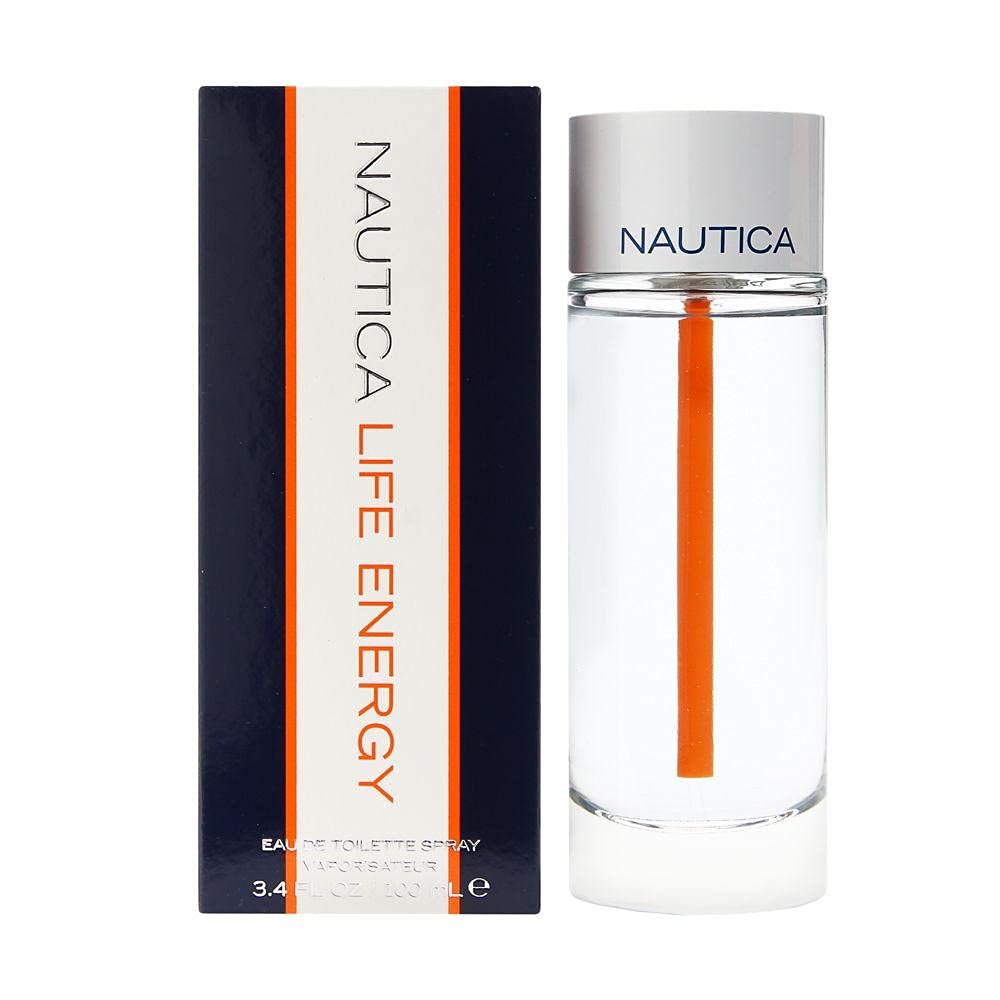 Nautica Life Energy Eau de Toilette Spray for Men, 3.4 Ounce, Multi