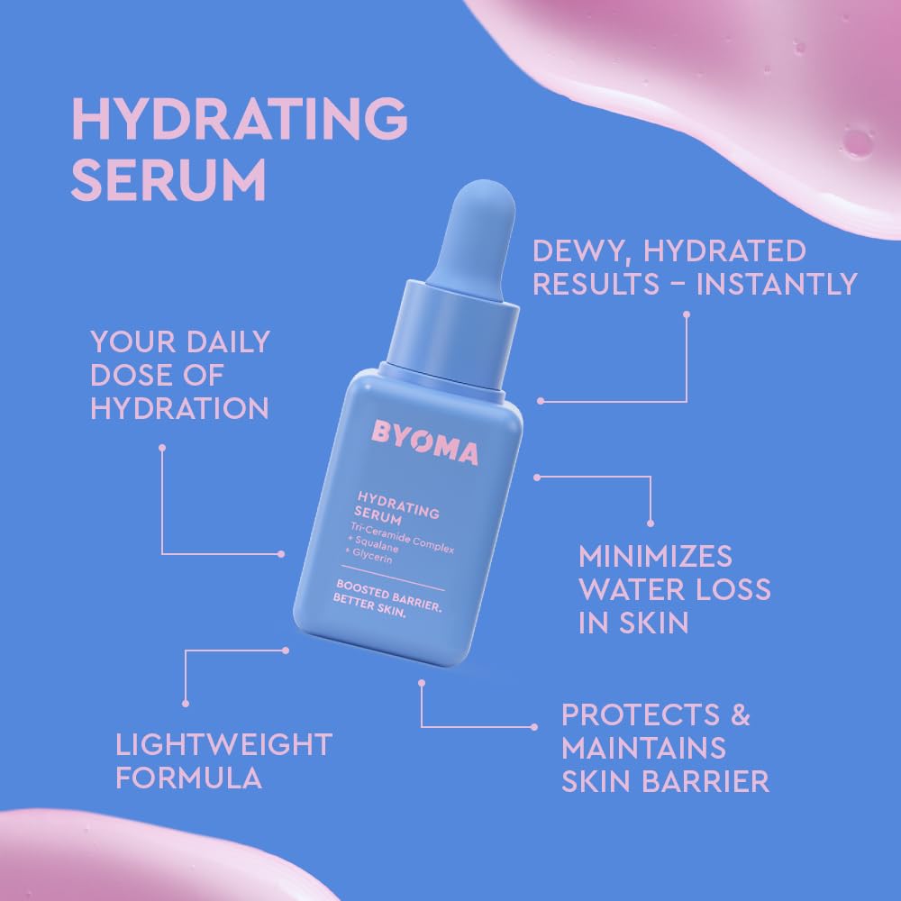BYOMA So Hydrated Set – Jelly Cleanser, Hydrating Serum, Gel Cream