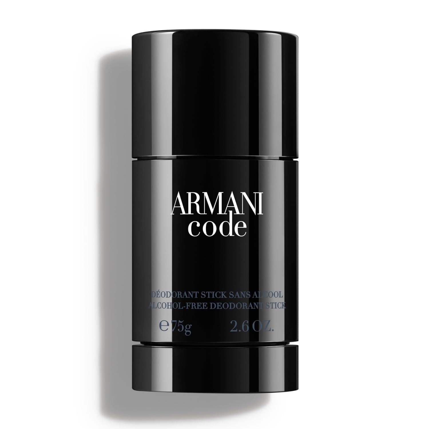 Armani beauty – Code – Deodorant Stick – Fougère Ambery Spicy Fragrance – Green Mandarin, Nutmeg, Tonka Bean Notes – Men's Essentials - 2.6 Fl Oz