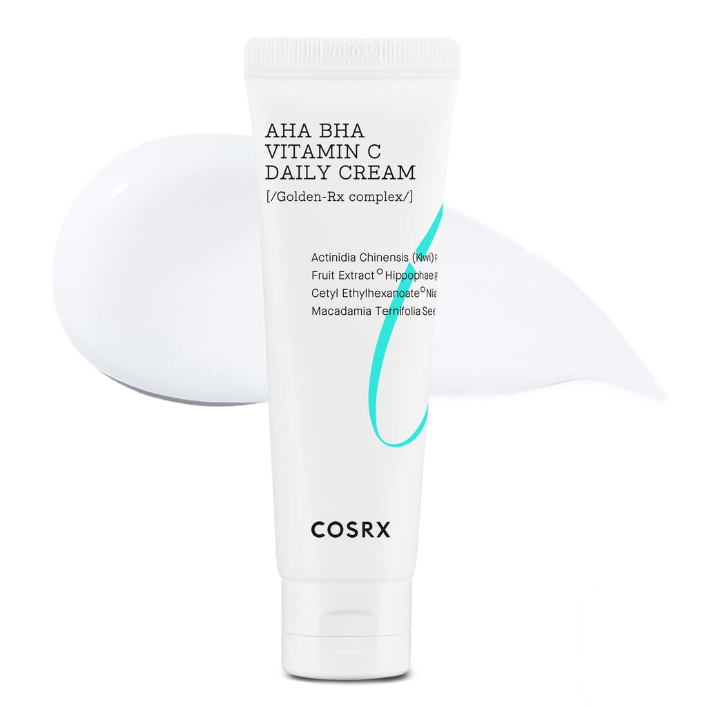 COSRX AHA BHA Vitamin C Daily Face Cream, Anti Aging Plumping, 1.69 fl oz