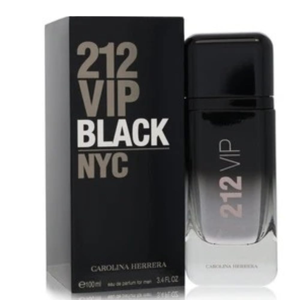 212 VIP BLACK/CAROLINA HERRERA EDP SPRAY 3.4 OZ (100 ML) (M)