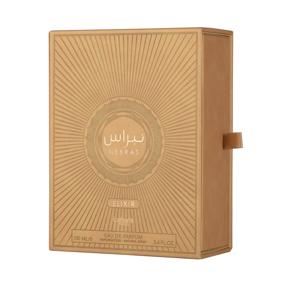 Lattafa Pride Nebras Elixir EDP 100 ml/3.4Oz – Sweet & Creamy Gourmand Unisex | Vanilla, Musk & Sugar Cane