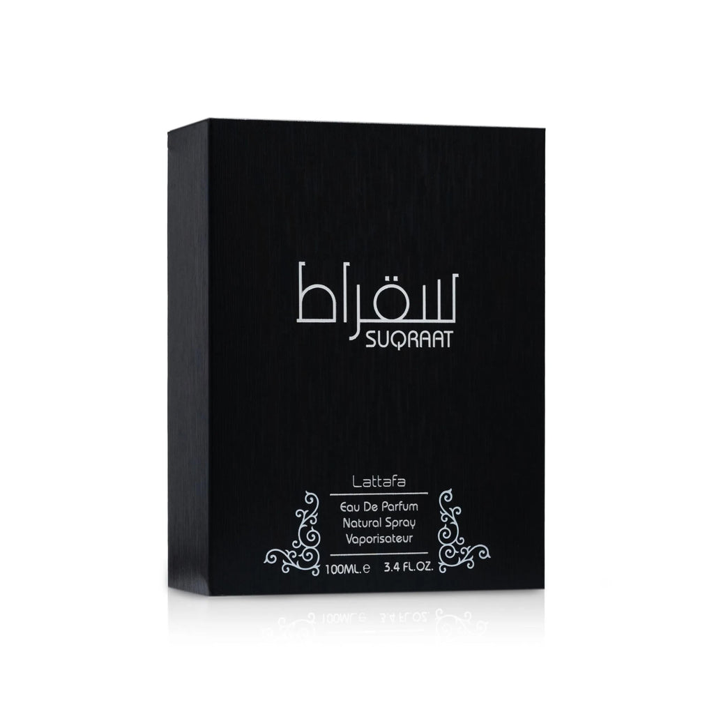 Lattafa Perfumes Suqraat for Men Eau de Parfum Spray, 3.4 Ounce