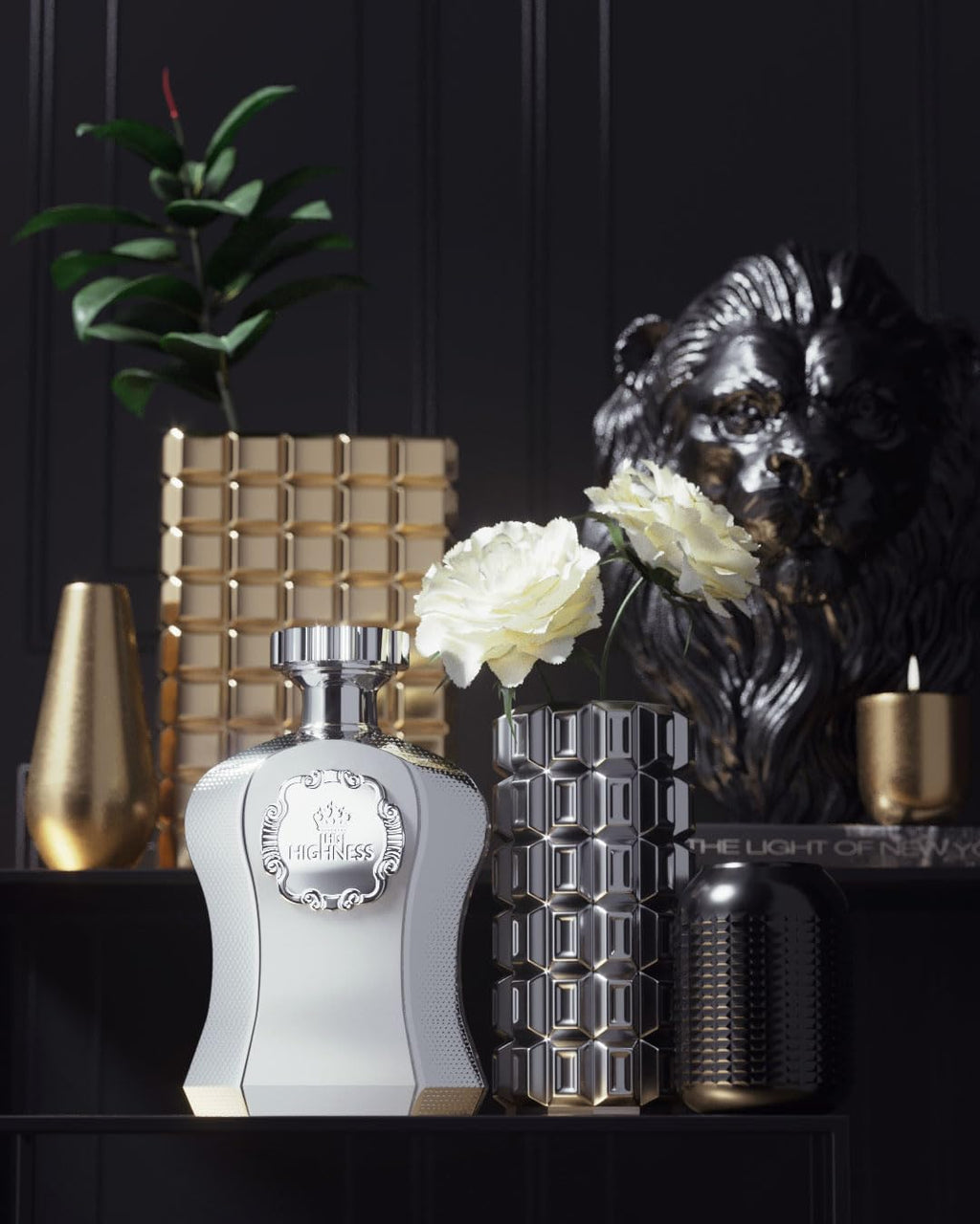 Afnan Highness White Luxury Unisex Eau De Parfum, 3.4 Fl. Oz