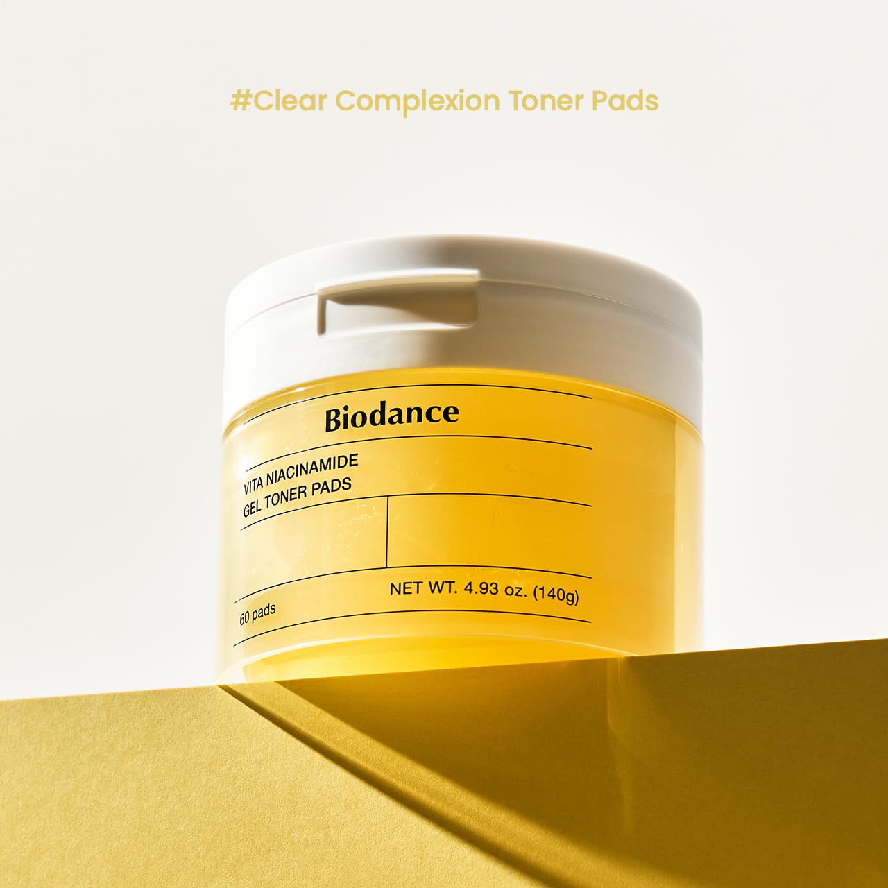 BIODANCE Radiance & Firming Duo: Vita Niacinamide Gel Toner Pads and Bio-Collagen Real Deep Mask for Glass Skin, Brightening, Pore-Minimizing, Korean Skin Care, Skin Care Set