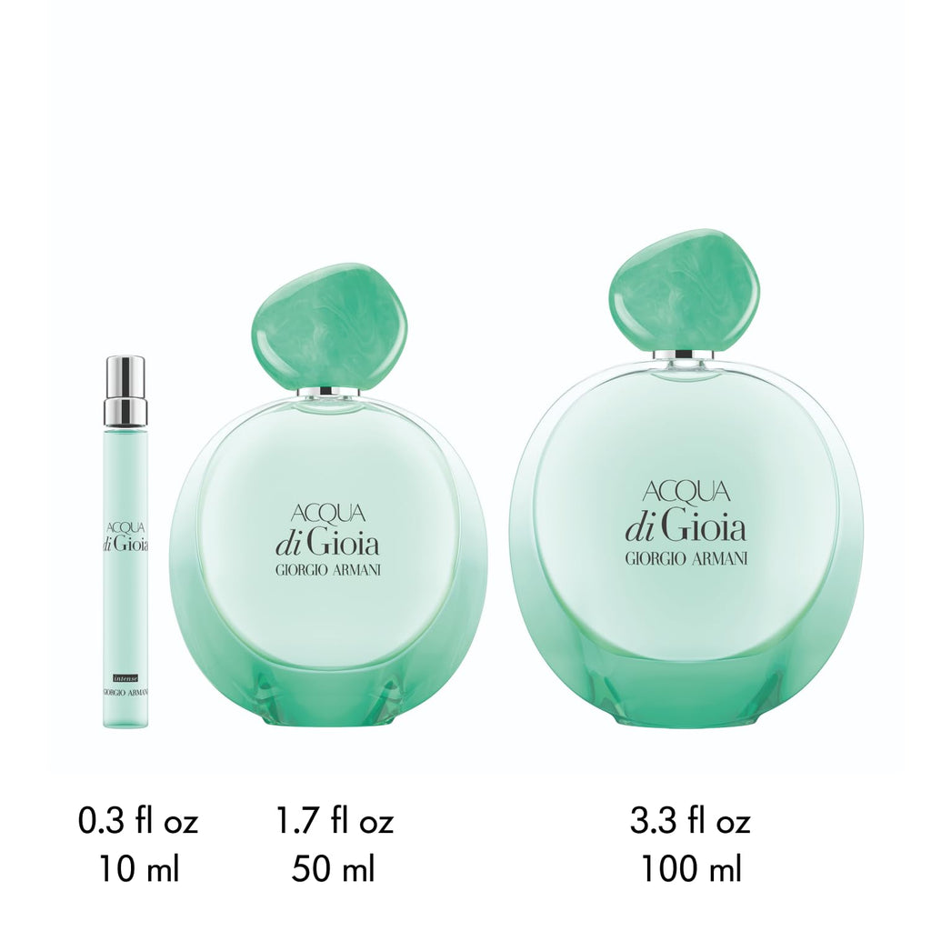Armani Beauty – Acqua Di Gioia – Eau de Parfum Intense– – Floral Citrus Women’s Fragrance – Bergamot & Red Fruits Accord, Jasmin, Cedarwood Notes - 1.6 Fl Oz